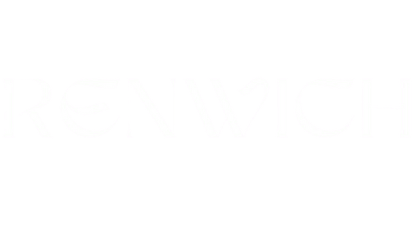 White text 'RENWICH' on a green background